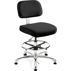 Bevco® Doral Fabric ESD Chair Low Back No Tilt 21-1/2