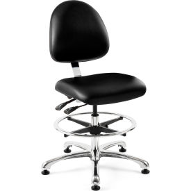 Bevco® Integra Vinyl Chair Medium Back Armless Articulating Tilt 19