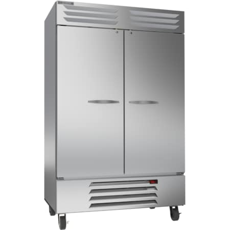 Reach In Refrigerator, Two Section, Solid Door, 46.15 Cu. Ft. MPN:RB49HC-1S