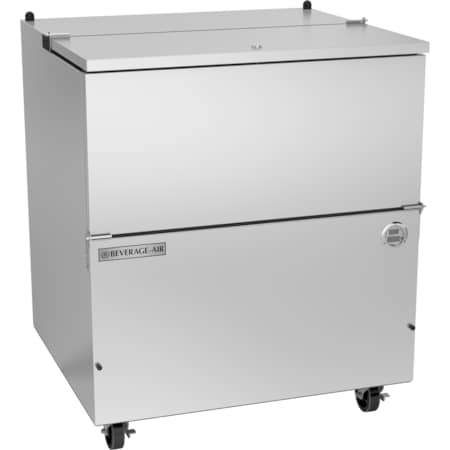 Milk Cooler, Cold Wall, Stainless Steel, 12.73 cu. ft., Single Access MPN:SM34HC-S