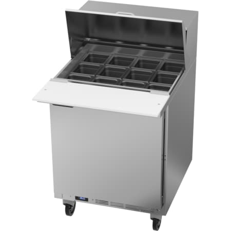 Refrigerated Sandwich/Salad Prep Table, Mega Top, 7.3 cu. Ft, 115 Volt MPN:SPE27HC-B