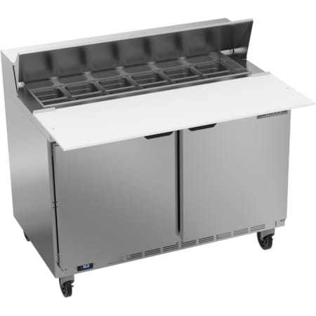 Refrigerated Sandwich Prep Table, 2 Door, 13.9 cu. Ft, 115 Volt MPN:SPE48HC-12C