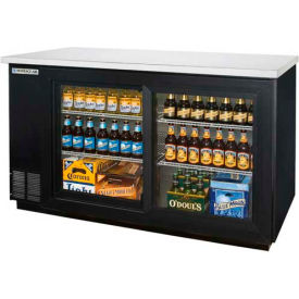 Sliding Glass Door Back Bar Refrigerator BB-GSY Series - BB58HC-1-GS-B BB58HC-1-GS-B