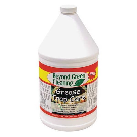 Grease Trap Treatment, 1 Gal Jug, Liquid, Colorless, 4 PK MPN:9300-001