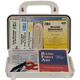 Pac-Kit® Weatherproof Plastic ANSI Plus Pac-Kit® #10 First Aid Kit 6410