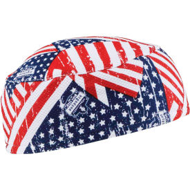 Ergodyne® Chill-Its® 6630 High-Performance Cap Stars/Stripes One Size 12506****** - Pkg Qty 6