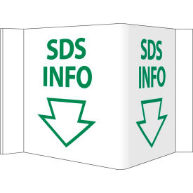 Facility Visi Sign - SDS Info 8-3/4