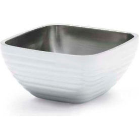 Vollrath® Square Insulated Serving Bowls 4763750 8.2 Quart Pearl White 4763750 - Pkg Qty 3