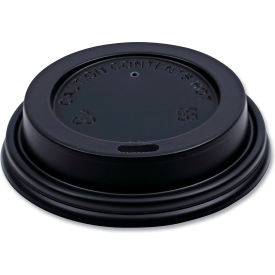Boardwalk® Hot Cup Lids Fits 8 oz Hot Cups Black 1000/case BWKHOTBL8