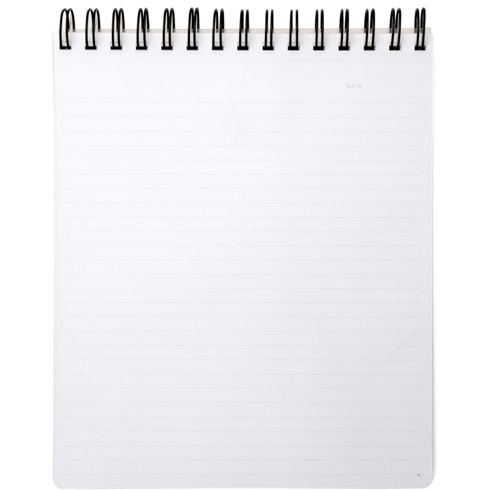Russell & Hazel Jotter Spiral Notebook, Memo, 7in x 9in, 196 Pages, White (Min Order Qty 7) MPN:44314