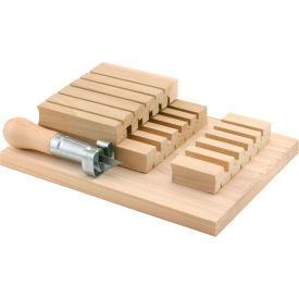 Prime-Line P 7916 - Screen Frame Notching Jig With Tool Wood P 7916