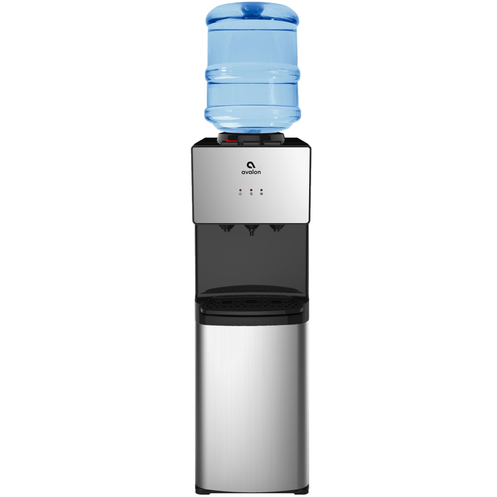 Avalon Top Loading Water Cooler Dispenser - 3 Temperature, Child Safety Lock, Innovative Design, UL/Energy Star Approved- Stainless Steel MPN:A10-TL