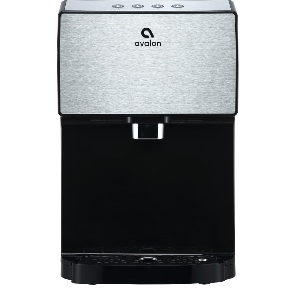 Avalon A13 Hot/Cold Countertop Bottleless Water Cooler, 19inH x 12inW x 14.75inD, Stainless Steel MPN:A13CT