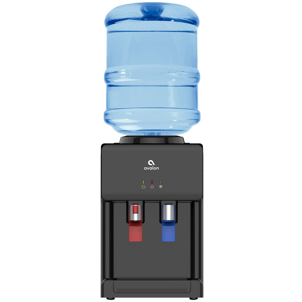 Avalon Premium Hot/Cold Top Loading Countertop Water Cooler Dispenser With Child Safety Lock. UL/Energy Star Approved- Black MPN:A1CTWTRCLRBLK