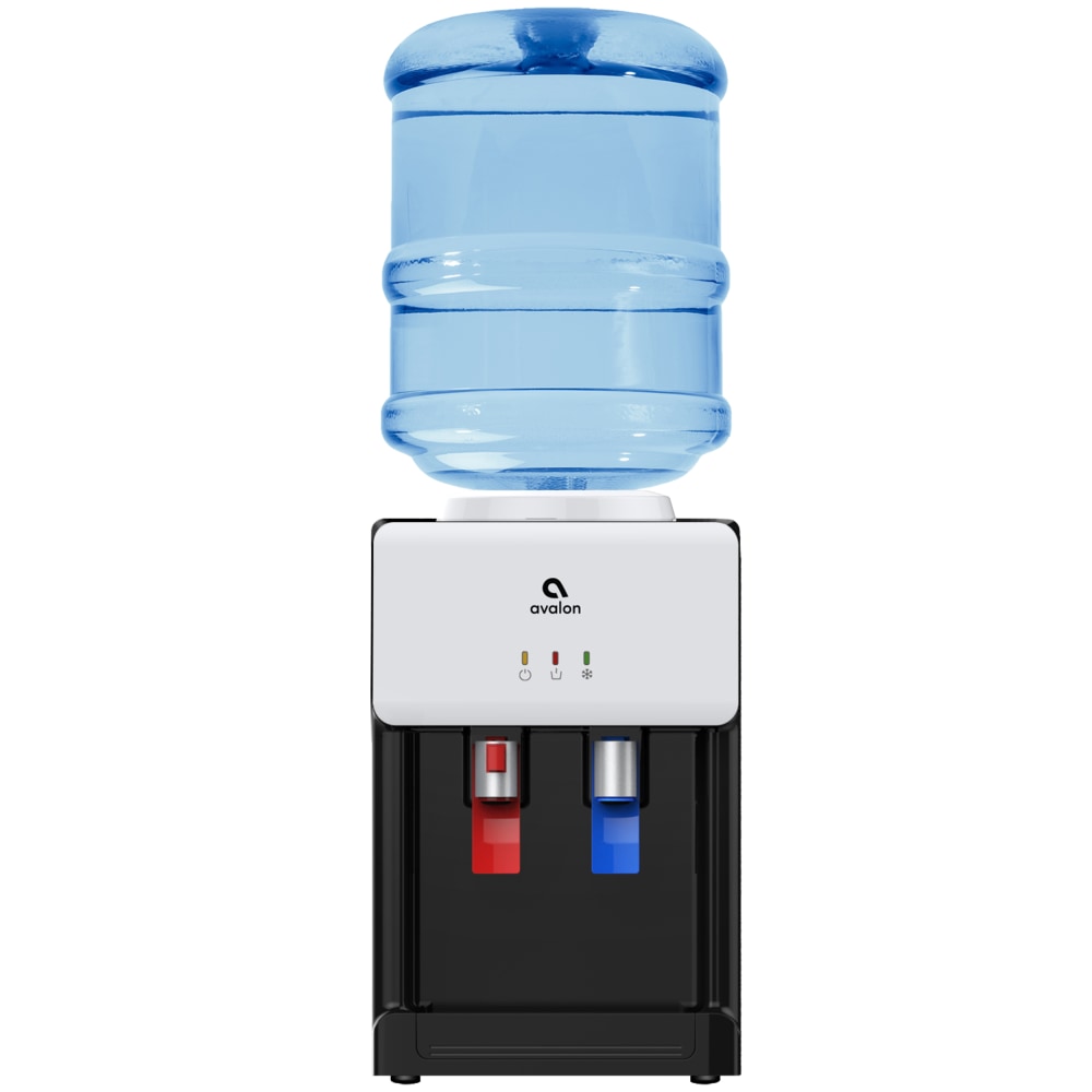 Avalon Premium Hot/Cold Top Loading Countertop Water Cooler Dispenser With Child Safety Lock. UL/Energy Star Approved- White MPN:A1CTWTRCLRWHT