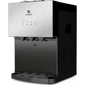 Avalon A12 Premium Self Cleaning Bottleless Countertop Water Cooler 2 Stage Filter Silver 811691024806