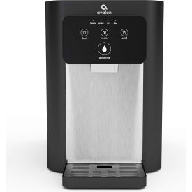 Avalon A9 Electric Touch Countertop Bottleless Water Cooler Dispenser 2 Stage Filter Black 811691026190