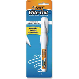 Bic® Shake 'n Squeeze Correctable Pen Needle Point Tip 8 ml White WOSQP11