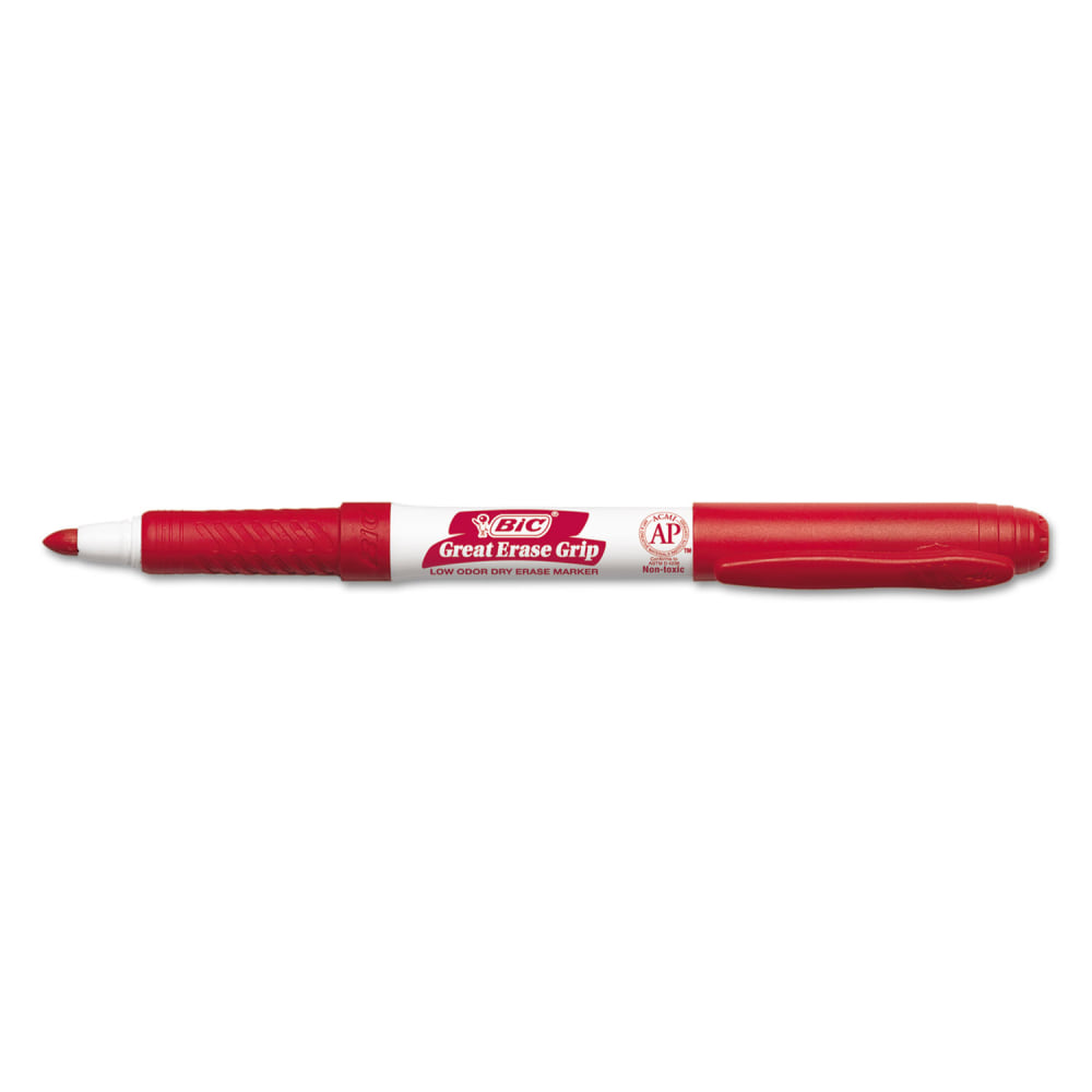BIC Intensity Fine Point Whiteboard Marker - Fine Marker Point - Red - 12 / Dozen MPN:GDE11RD
