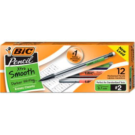 Bic® Mechanical Pencil Non-Refillable 0.7mm Clear Barrel Dozen MP11