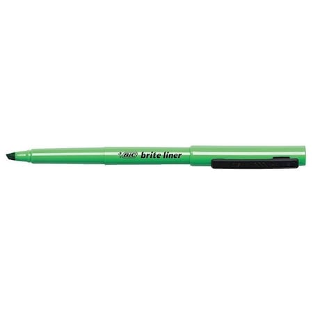Highlighter, Fluorescent Green, PK12 MPN:BICBL11GN