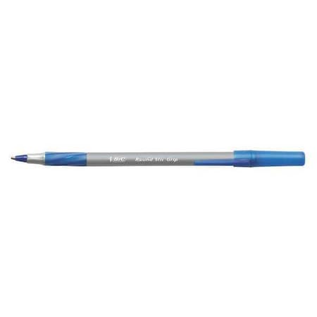 Ballpoint Pen, 1.2 mm Point, Blue Ink, PK36 MPN:BICGSMG361BE
