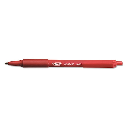 Retractable Ballpoint Pen, Medium 1.0 mm, Red PK12 MPN:BICSCSM11RD