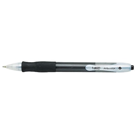 Pen Retractable, Medium 1.0 mm, Black PK12 MPN:BICVLG11BK