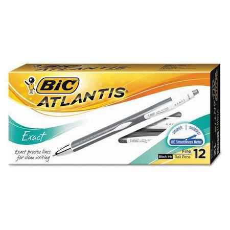 Pen, Exact, Black, PK12 MPN:VCGN11-BK