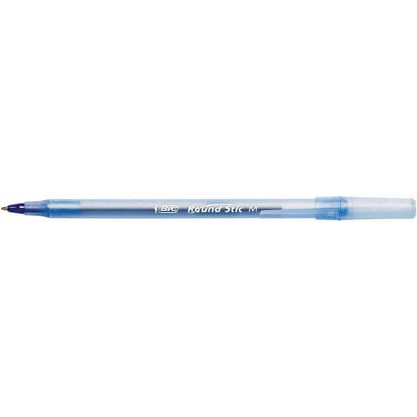 Round Stick Grip Pen: Ball Tip, Blue Ink MPN:BICGSM11BE