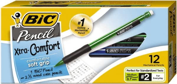 Mechanical Pencil: 0.7 mm Lead Tip, Black MPN:BICMPG11