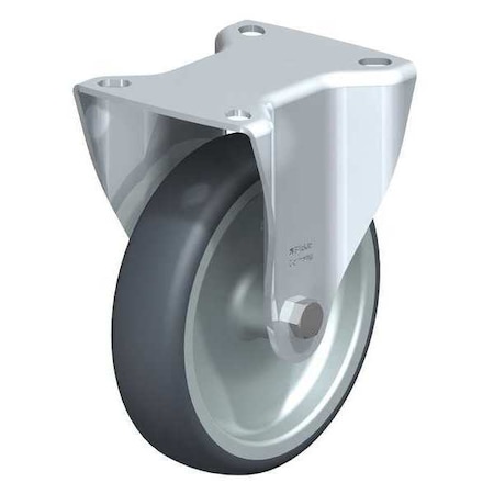 Rigid Plate Castr, TPR Rubber, 5