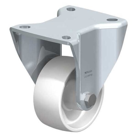 Rigd Plate Cstr, Wht Nyln, 3-1/8