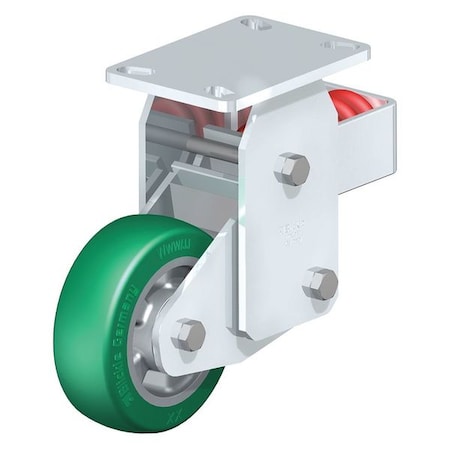 Rigid Plate Caster, PU, 8