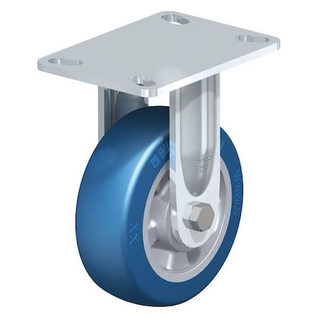 Rigid Plate Caster, PU, 8