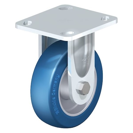 Rigid Plate Caster, PU, 4