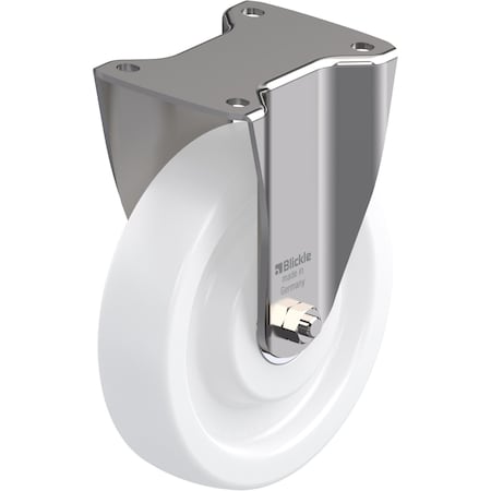 Rgd Plate Caster, Nylon, 7-7/8