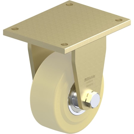 Rgd Plate Caster, Nylon, 7-7/8