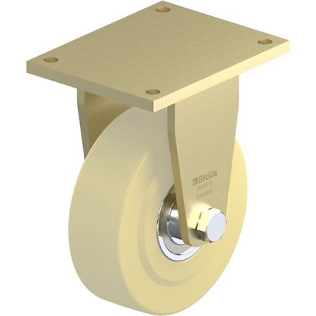 Rgd Plate Caster, Nyln, 9-7/8
