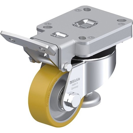 PlateCaster, Swivl, Polyurethane, 4 13/16