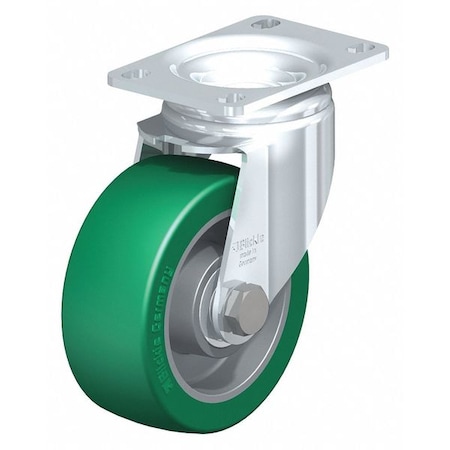 Swivel Plate Caster, PU, 4