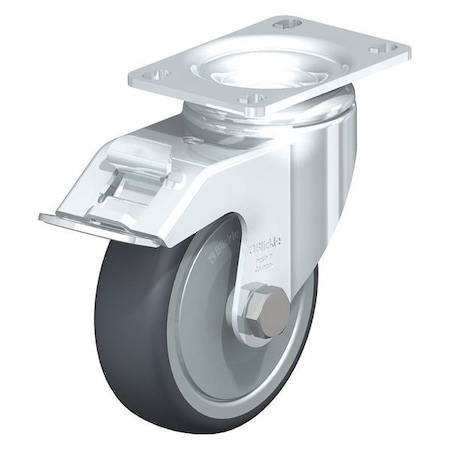 Swivel Plate Caster, TPR, 5