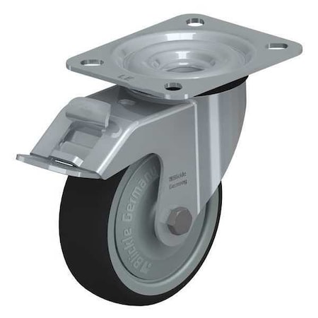 Swivl Plte Cstr, Polyurthane, 4
