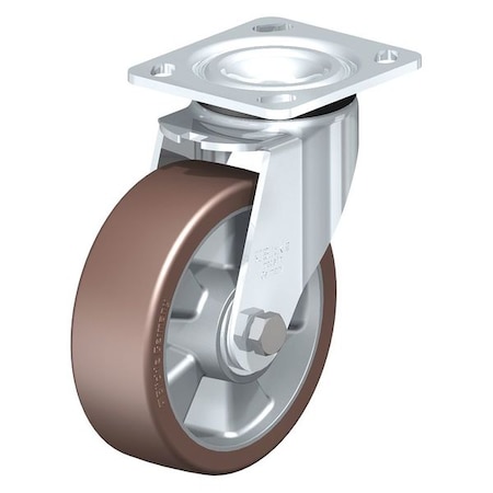 Swivel Plate Caster, PU, 8