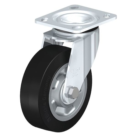 Swivel Plate Cstr, Solid Rbbr, 8