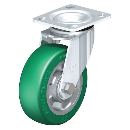 Swivel Plate Caster, PU, 6