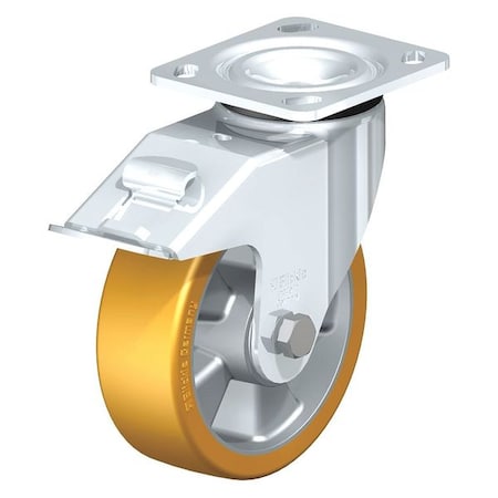 Swivel Plate Caster, PU, 8