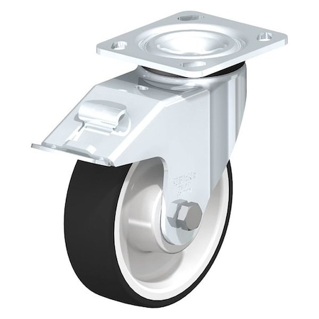 Swivel Plate Caster, PU, 8