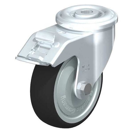 Kingpin Swivel Caster, PU, 4