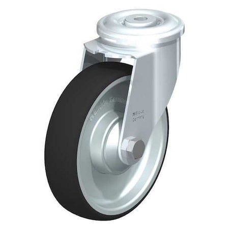 Kingpin Swivel Caster, PU, 6-5/16